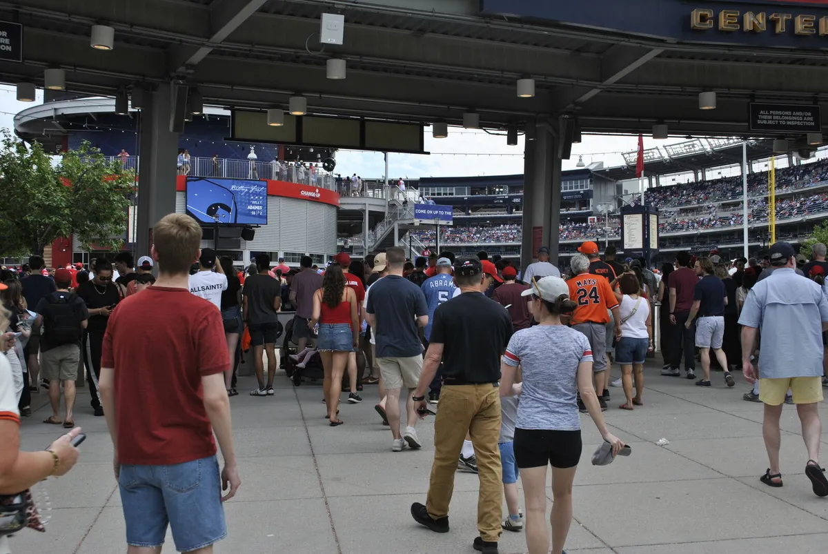 Inside Nationals Park